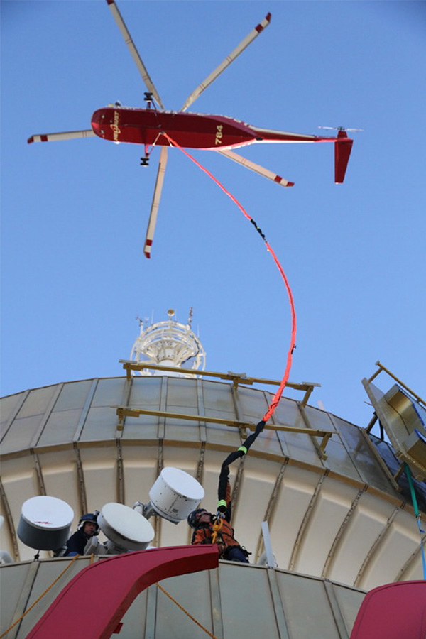Industrial Rope Access - Sky Signage Installation - Rigging - Riggers